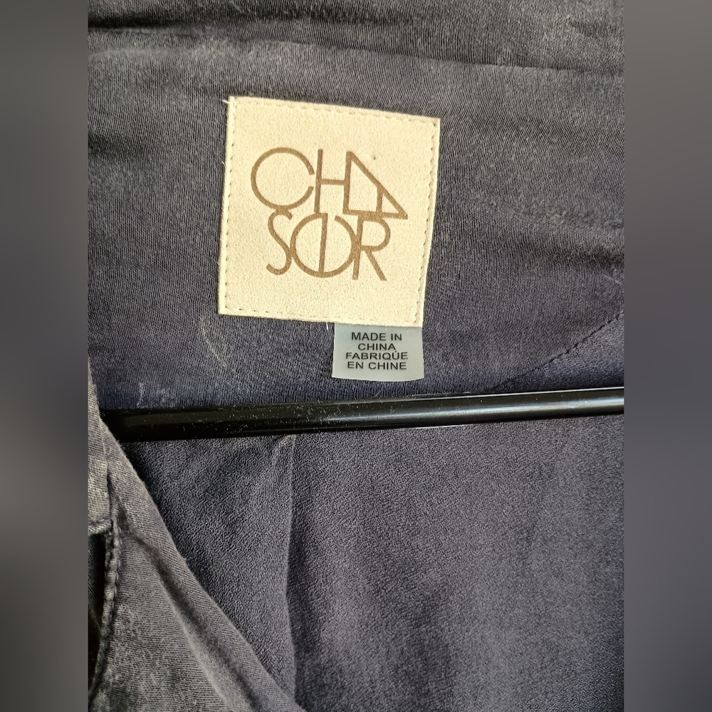 Chaser Women's Gray Vintage Wash Light Weight Jacket_Small - Picture 4 of 6